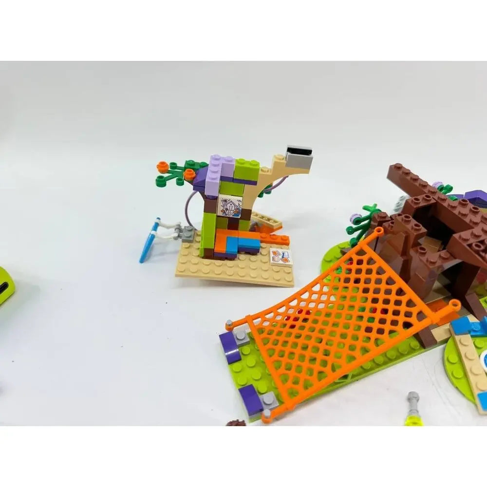 LEGO Friends Tree House Adventure Incomplete Set Parts Lot Figure Used